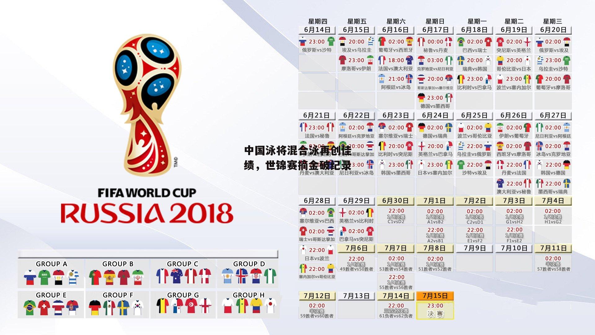 中国泳将混合泳再创佳绩,世锦赛摘金破纪录